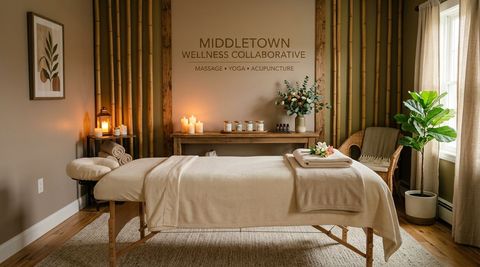 Illustration of Middletown Wellness Collaborative, massage spa in Middletown, CT